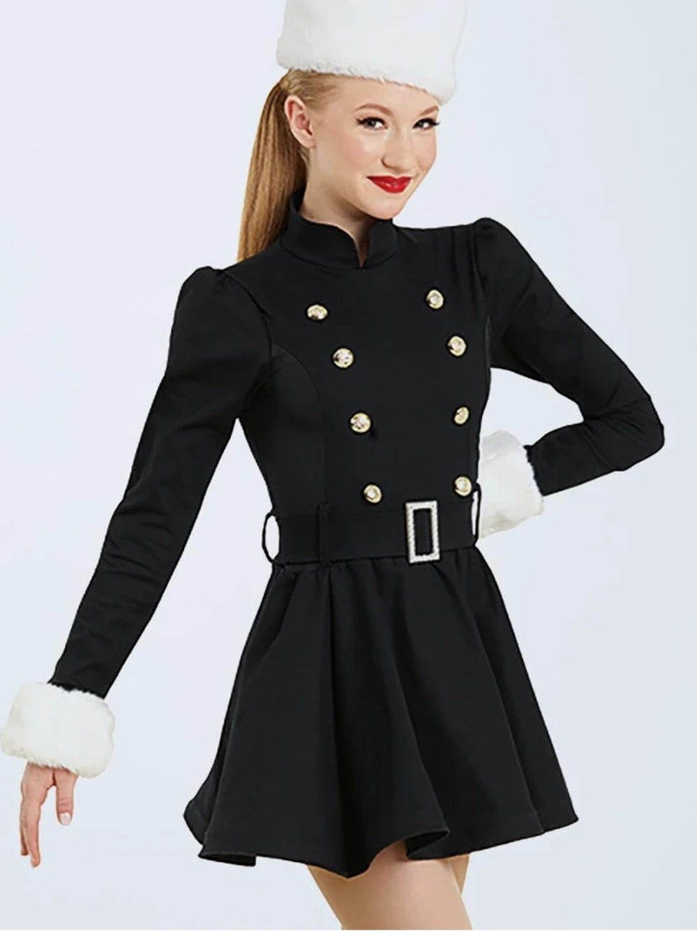 3/$75 Weissman Black Suit Christmas Dance Costume